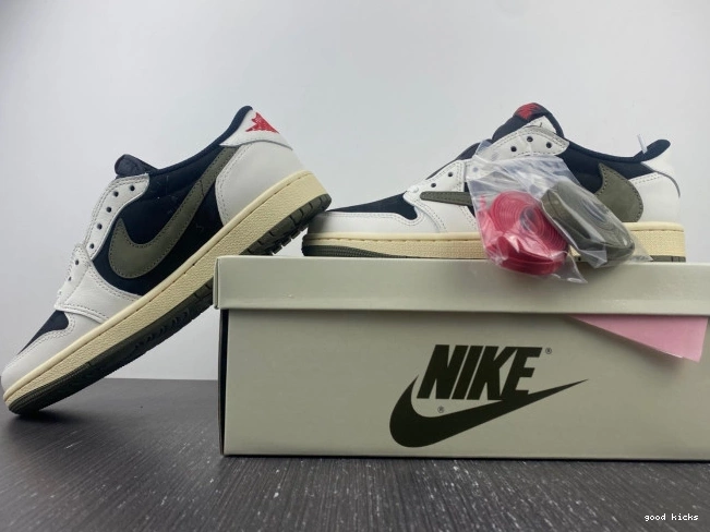 Cheap WMNS x OG Olive 1 Travis Air Scott Low DZ4137-106 Jordan 0715
